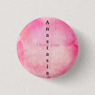 Phantastisch rosa Farbe Button
