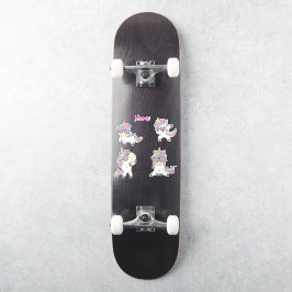 Phantastisch Rosa Niedliche Einhörnchen Aufkleber