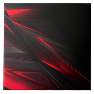 Phantastisch rot bis zum Punktabstraktdesign Fliese