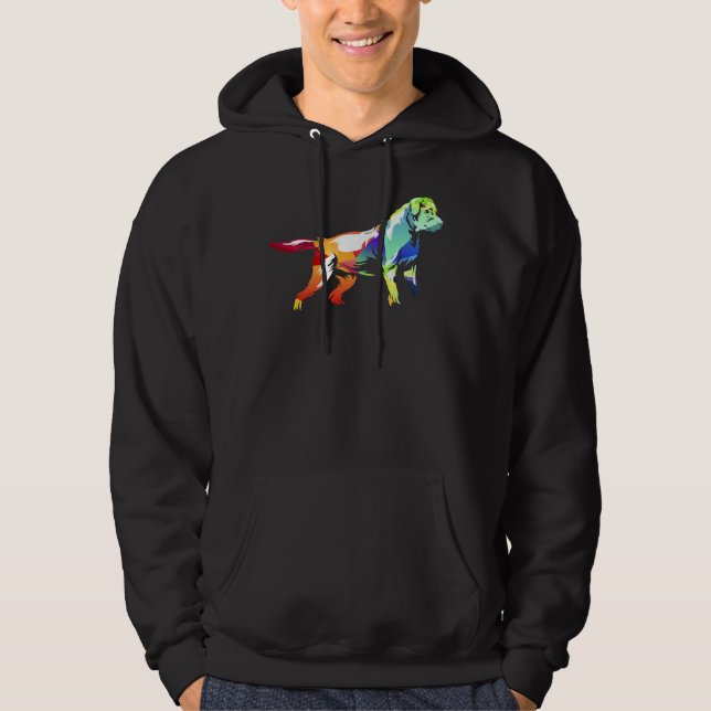 Phantastisch Rottweiler Hund Hoodie (Vorderseite)