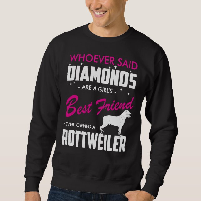Phantastisch Rottweiler Sweatshirt (Vorderseite)