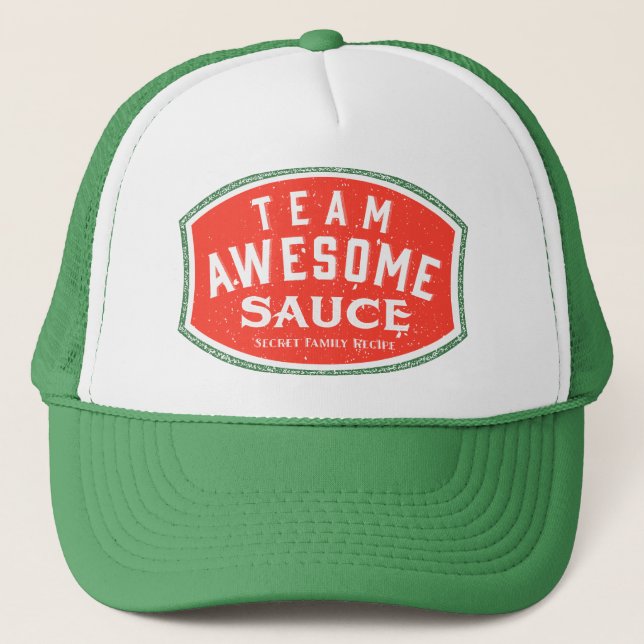 Phantastisch Sauce Truckerkappe (Vorderseite)