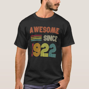 Phantastisch seit 1922 100. Geburtstag Retro T-Shirt