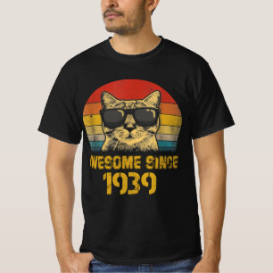 Phantastisch seit 1939 Geburtstag Geschenkkatze Lo T-Shirt