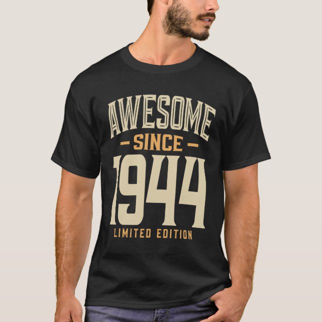 Phantastisch seit 1944 79. Geburtstag T-Shirt (Vorderseite)