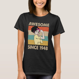 phantastisch seit 1948 75. Geburtstag T-Shirt