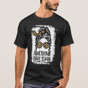 Phantastisch Seit 1948 Vintag 1948 75. Geburtstag T-Shirt