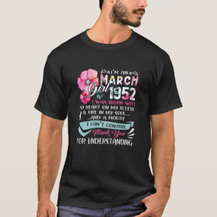 Phantastisch Seit 1952 70. Geburtstag bin ich ein  T-Shirt