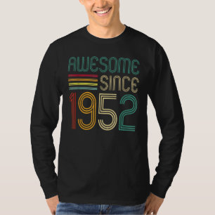 Phantastisch seit 1952 70. Geburtstag Retro T-Shirt