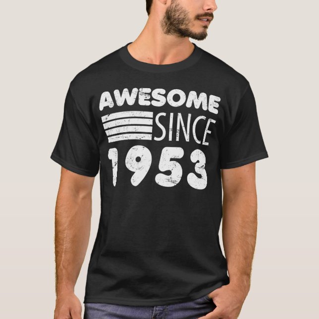 Phantastisch seit 1953 70. Geburtstag T-Shirt (Vorderseite)