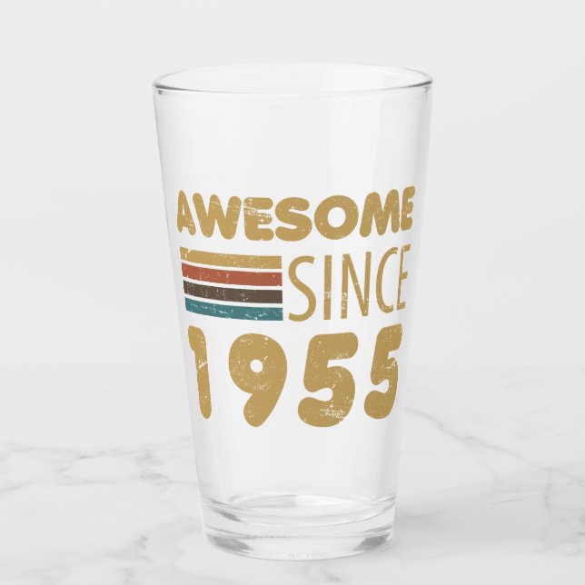 Phantastisch seit 1955 70. Geburtstag Glas (Vorderseite)