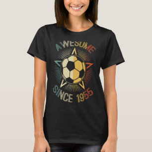 Phantastisch seit 1955 Fußball Geburtstag Retro Te T-Shirt