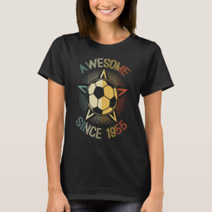 Phantastisch seit 1955 Fußball Geburtstag Retro Te T-Shirt