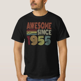 Phantastisch seit 1955 Retro Geboren 1955 Geburtst T-Shirt