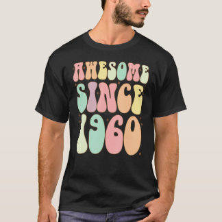 Phantastisch seit 1960 Geburtstag 62 Jahre T-Shirt