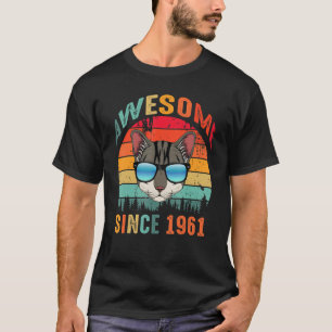 Phantastisch seit 1961 62. Geburtstag für Katze T-Shirt