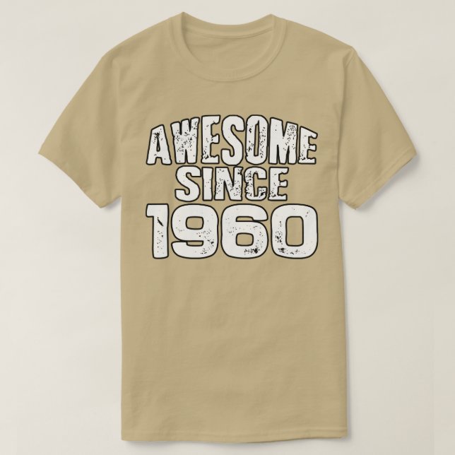 Phantastisch seit 1961 T-Shirt (Design vorne)