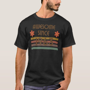 Phantastisch seit 1963 Geburtstag Retro T-Shirt