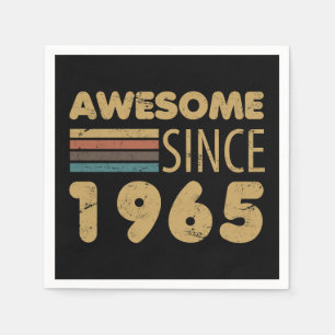 Phantastisch seit 1965 60. Geburtstag Serviette