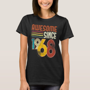 Phantastisch Seit 1968 55. Geburtstag Retro Vintag T-Shirt
