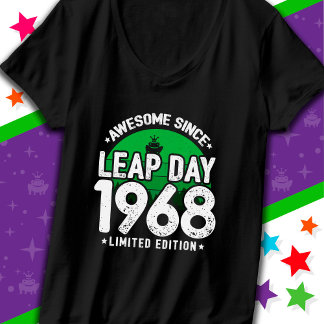 Phantastisch seit 1968 Leap Year Day Feb 29 Geburt T-Shirt