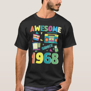 Phantastisch Seit 1968 Vintag 1968 54. Geburtstag T-Shirt