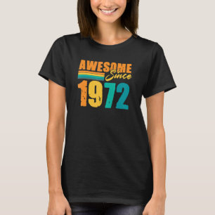 Phantastisch seit 1972 Retro-Geburtstag für 50 Jah T-Shirt