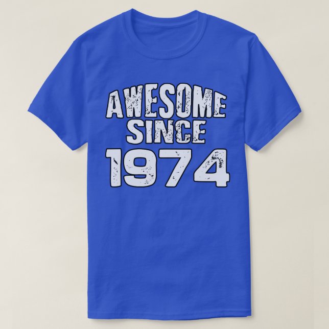 Phantastisch seit 19741 T-Shirt (Design vorne)