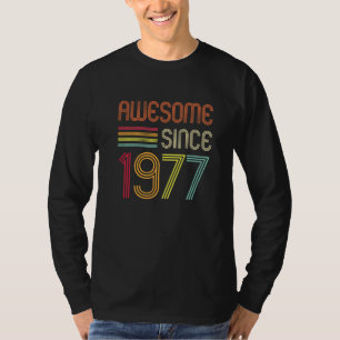 Phantastisch seit 1977 45. Geburtstag Retro T-Shirt