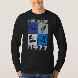 Phantastisch seit 1977 Wakeboard Lifestyle T-Shirt