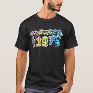 Phantastisch seit 1979 Graffiti Motif T-Shirt