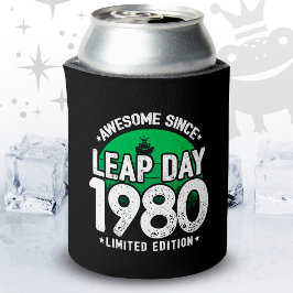 Phantastisch seit 1980 Leap Year Day Feb 29 Geburt Dosenkühler