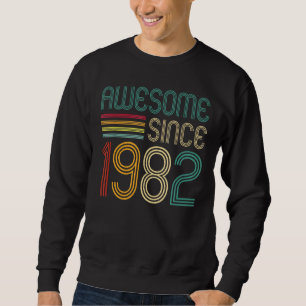 Phantastisch seit 1982 40. Geburtstag Retro Sweatshirt