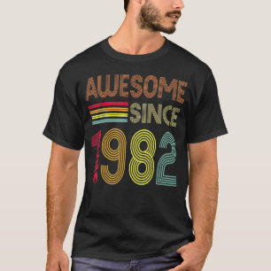Phantastisch seit 1982 40. Geburtstag Retro T-Shirt