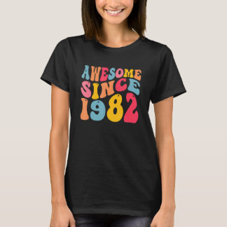 Phantastisch seit 1982 40 Jahre alter Retro Vintag T-Shirt