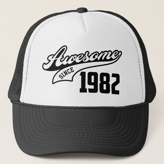 Phantastisch seit 1982 truckerkappe (Vorderseite)