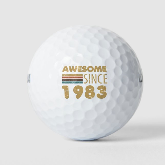 Phantastisch Seit 1983 40. Golfball (Vorderseite)