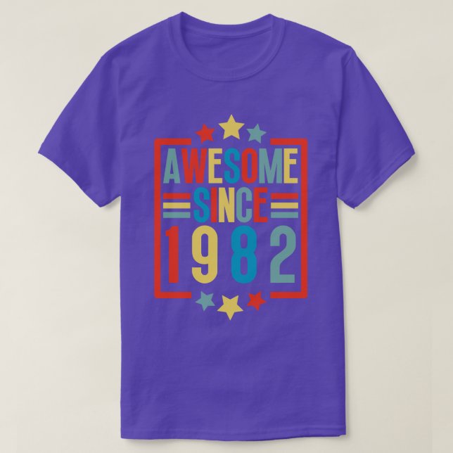Phantastisch seit 1983 T-Shirt (Design vorne)