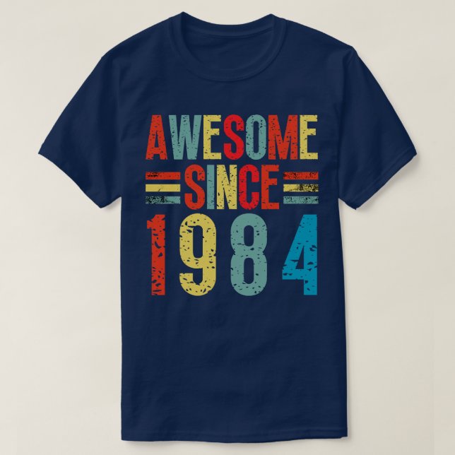 Phantastisch seit 1984 16 T-Shirt (Design vorne)