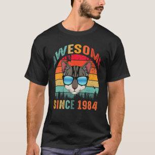 Phantastisch seit 1984 39. Geburtstag für Katze T-Shirt