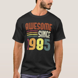 Phantastisch Seit 1985 38. Geburtstag Retro Vintag T-Shirt
