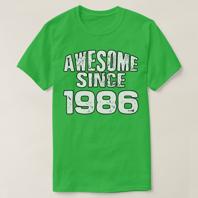 Phantastisch seit 19861 T-Shirt (Design vorne)
