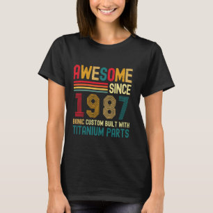 Phantastisch seit 1987 Vintag 37. Geburtstag Männe T-Shirt