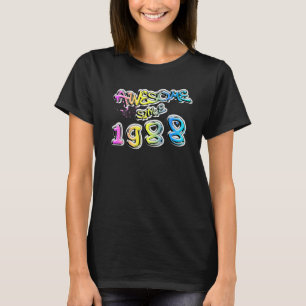 Phantastisch seit 1988 Graffiti-Motiv T-Shirt