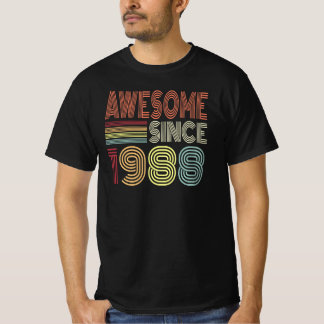 Phantastisch seit 1988 Retro Geboren 1988 Geburtst T-Shirt