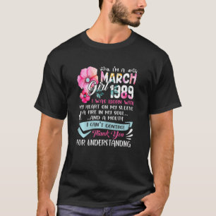 Phantastisch Seit 1989 33. Geburtstag bin ich ein  T-Shirt