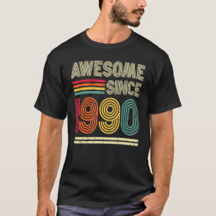 Phantastisch seit 1990 33. Geburtstag Retro T-Shirt