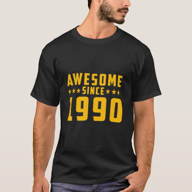 Phantastisch seit 1990 Geburtstag T-Shirt (Vorderseite)