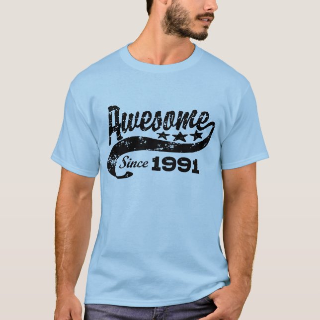 Phantastisch seit 1991 T-Shirt (Vorderseite)