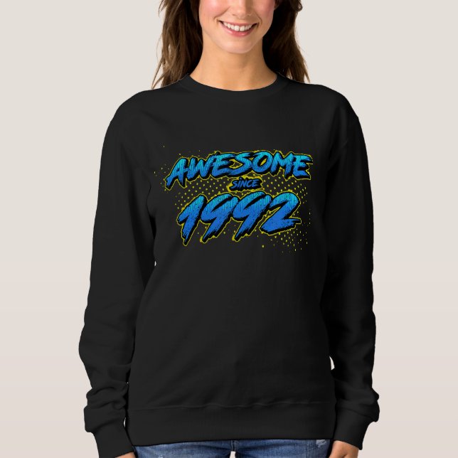 Phantastisch seit 1992 1 sweatshirt (Vorderseite)